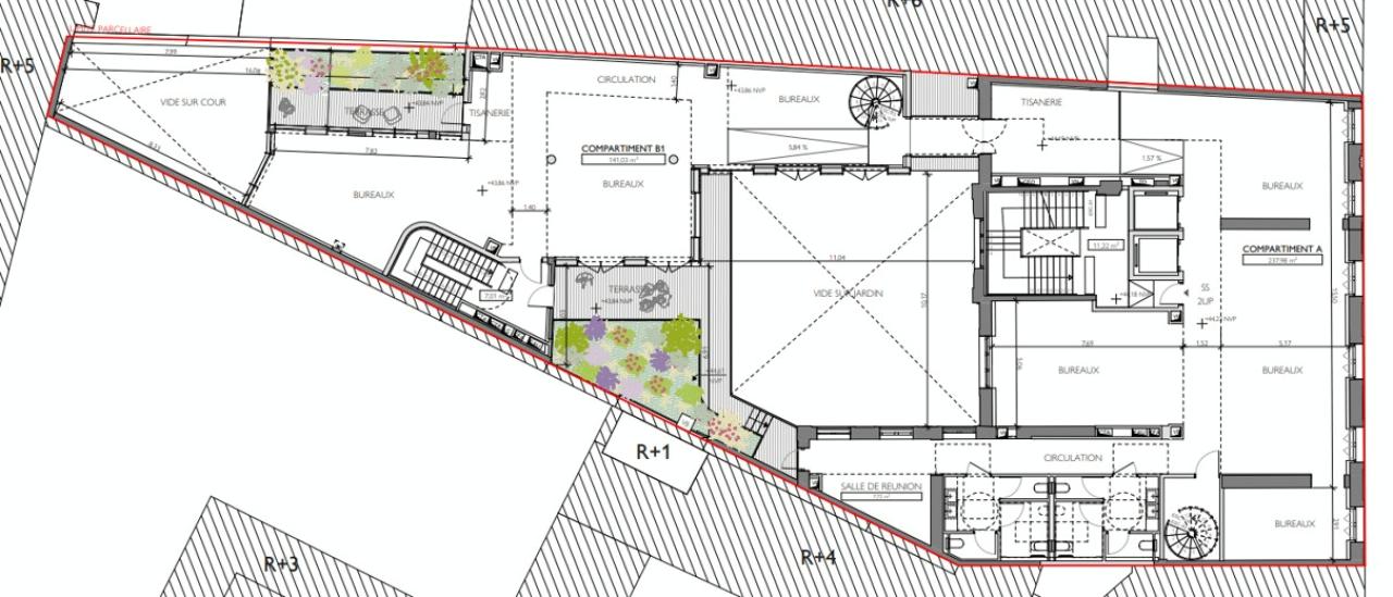 Bureau Paris 2602m² Location bureau Paris OLBUR2205002 21